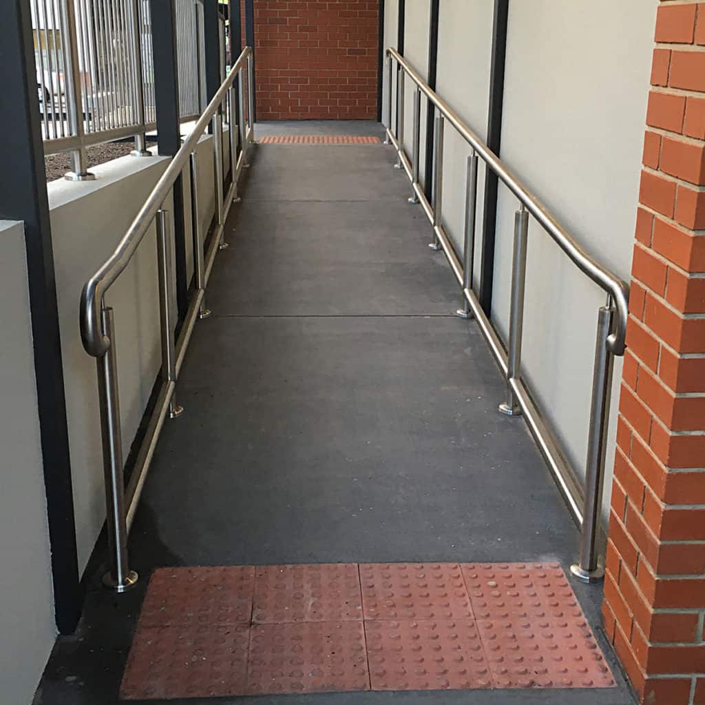 hand rails for ramp